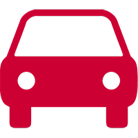 Red car icon